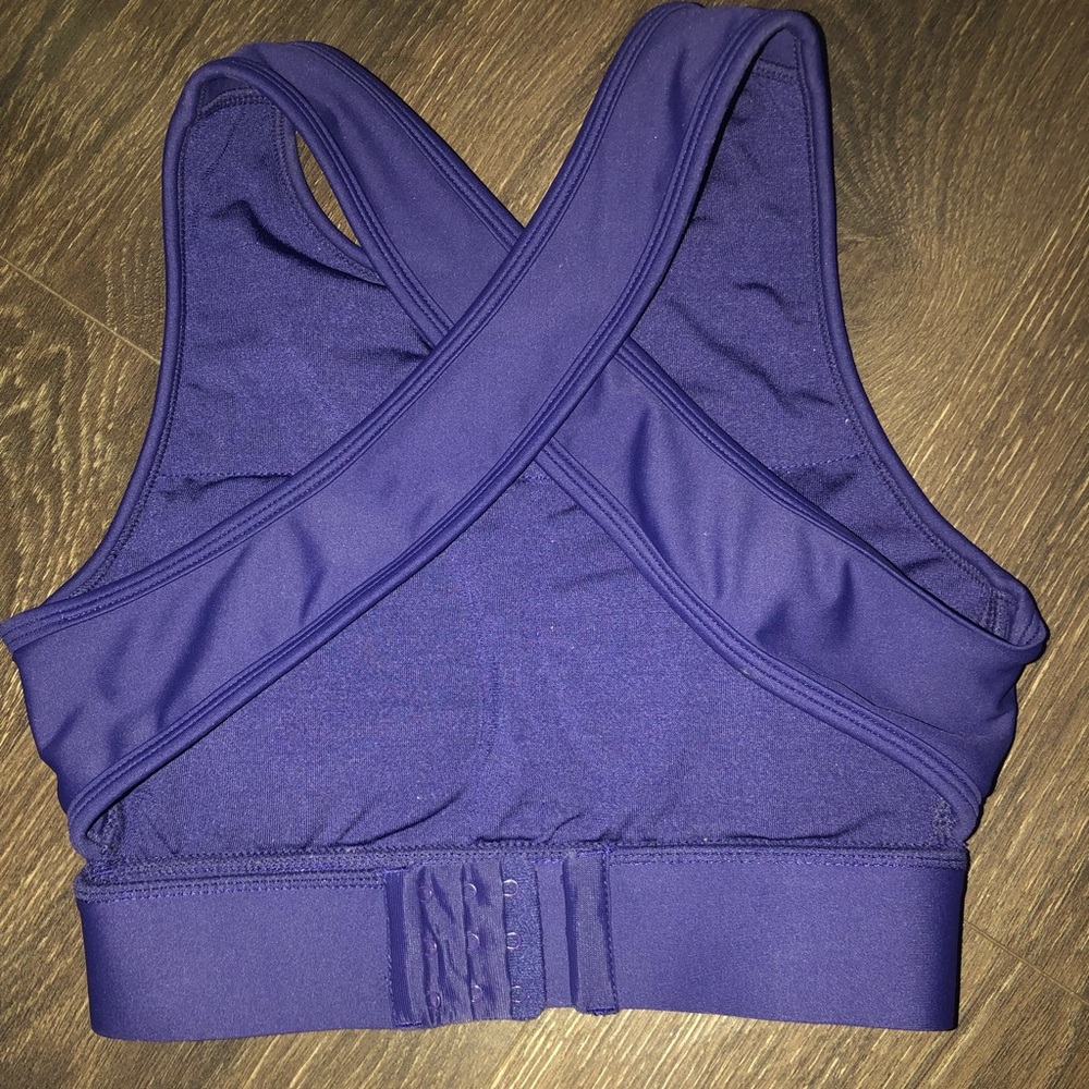 Ptula high neck crossback crop top